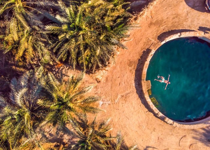 A-wonderful-shot-of-a-traveler-from-one-of-the-wonderful-springs-in-Siwa